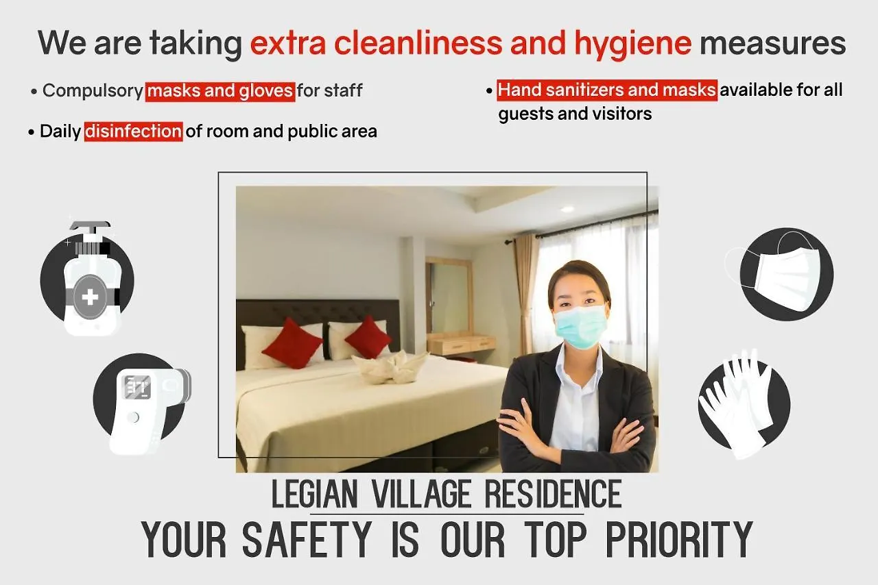 *** Aparthotel Legian Village Residence Seminyak  Indonesia